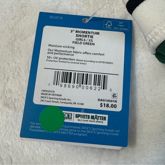 Lot of 2 DSG Girls Athletic Shorts Size XS - Picture 8 of 10